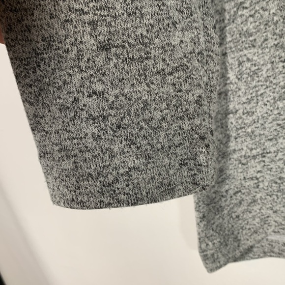 Addition Elle Light Grey Long Sleeve Button Down Shirt - Picture 4 of 7